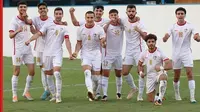 Timnas Suriah U-20 akan menjadi lawan timnas Indonesia di grup A Piala Asia U-20 yang berlangsung di Uzbekistan (twitter/hotpot football)