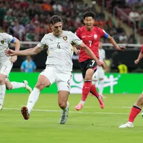 Timnas Korea Selatan bentrok dengan Timnas Republik Ceska pada laga pertama Grup A Piala Dunia 2026 di Guadalajara Stadium, Jumat (12/06/2026) pagi WIB. Dalam duel tersebut, Korea Selatan berhasil meraih kemenangan dengan skor 2-1. (AP Photo/Matias Delacroix)