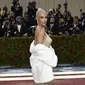 Kim Kardashian di Met Gala 2022. (Evan Agostini/Invision/AP)