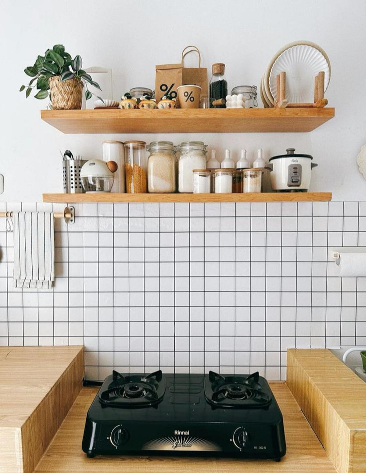 Rak Dapur Tempel Dinding