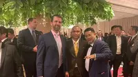 Hotman Paris bersama Donald Trump, Jr. (dok.Instagram @hotmanparisofficial/https://www.instagram.com/p/B1J0czBF_u6/Henry