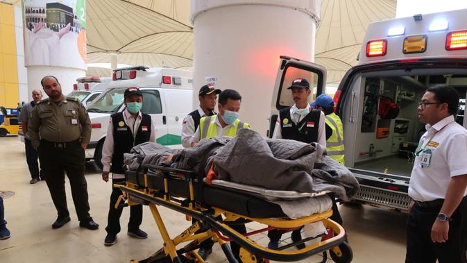Jemaah Haji Indonesia wafat di Jeddah. Darmawan/MCH