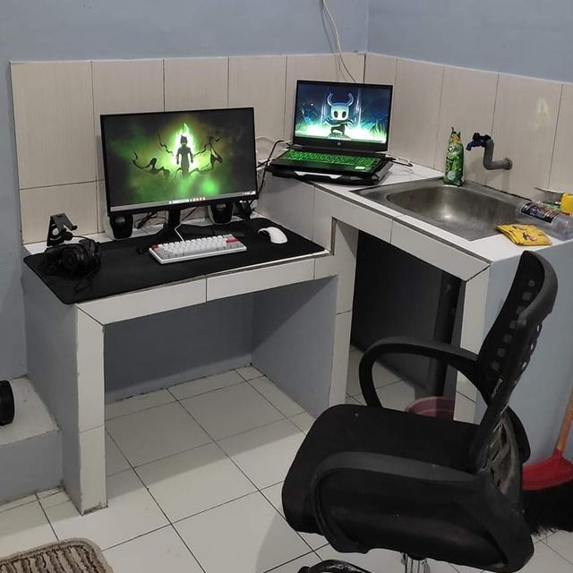 6 Potret Alih Fungsi Dapur Bikin Tepuk Jidat, Dijadikan Ruang Main Game