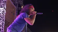 Konser perayaan hari ulang tahun ke-34 Slank di Jakarta, Selasa (26/12/2017).  (Liputan6.com/Herman Zakharia)