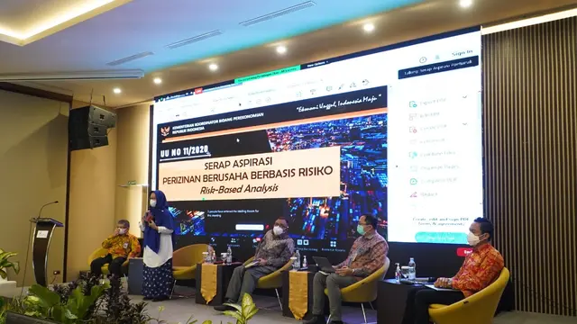 Kegiatan Serap Aspirasi UU Cipta Kerja di Pontianak