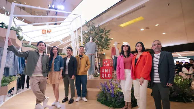 Inspirasi OOTD dengan Artsy Look dari Raline Shah, Vincent Rompies, hingga Herjunot Ali di Koleksi UNIQLO Spring/Summer 2023