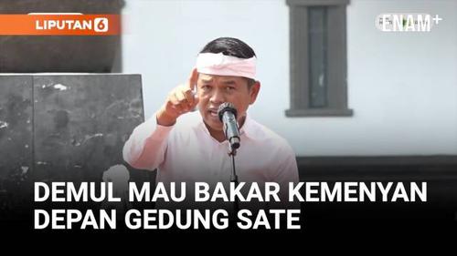 Kang Demul Bakal Bakar Kemenyan Depan Gedung Sate Buat Usir Jurig