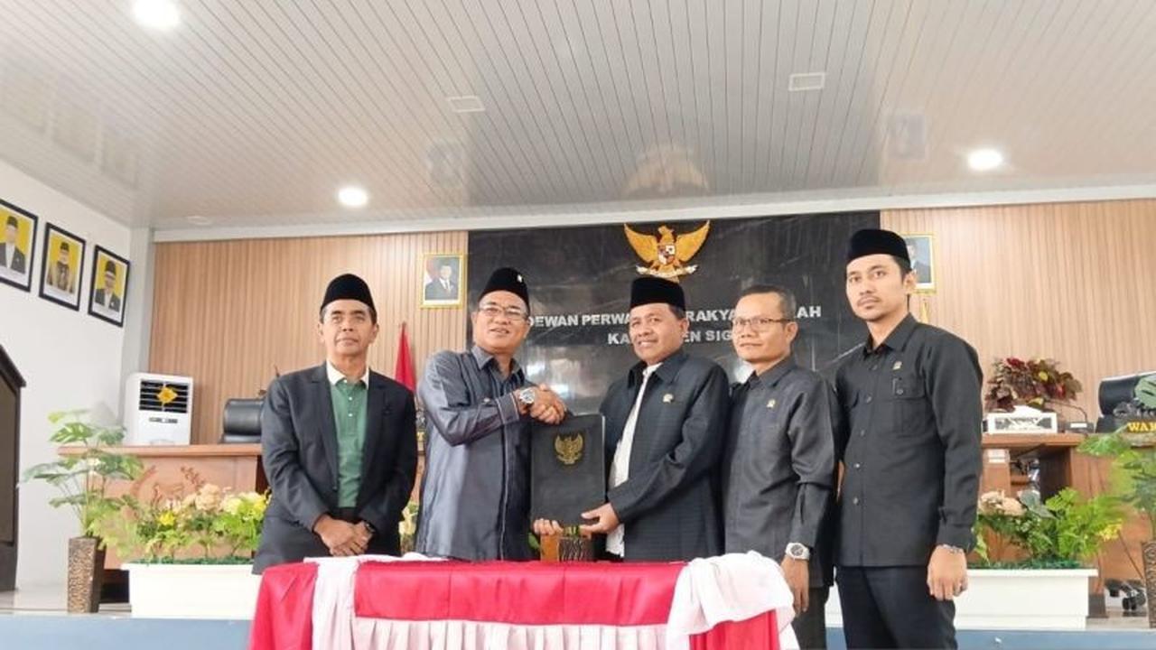 DPRD Sigi Sahkan Perda Pengelolaan Aset dan Kecamatan Sigi Kota, Dorong Pembangunan Daerah