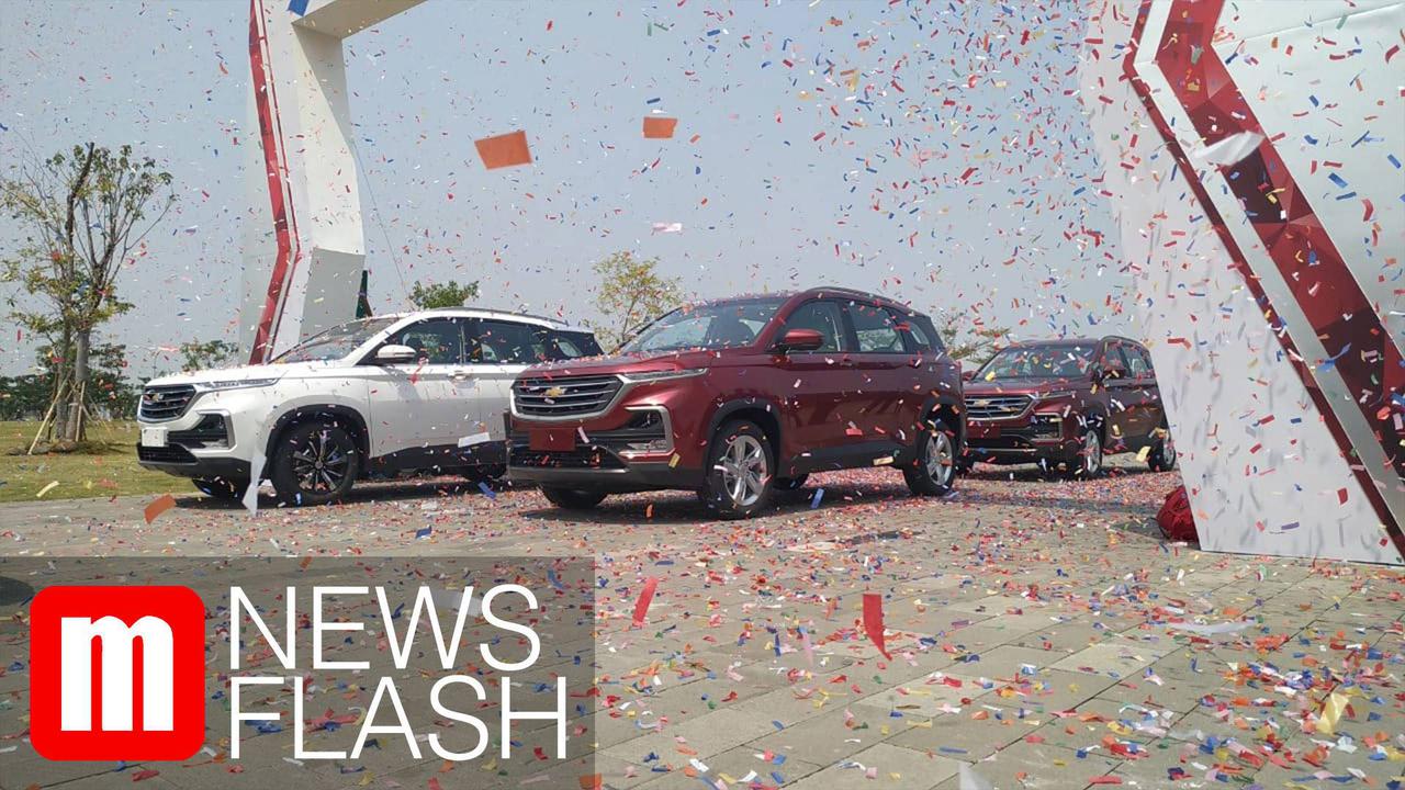 VIDEO: Wuling Indonesia Ekspor Perdana Chevrolet Captiva ke Thailand, Kok Bisa?