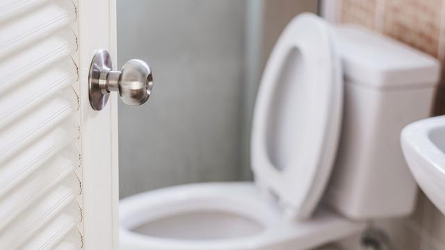 Ilustrasi pintu kamar mandi