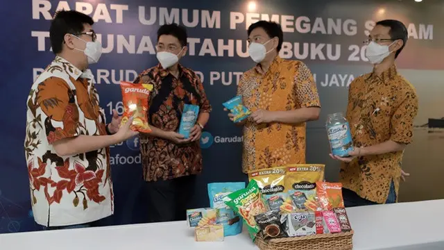 RUPST PT Garudafood Putra Putri Jaya Tbk (GOOD) pada Rabu, 16 Juni 2021. (Dok: PT Garudafood Putra Putri Jaya Tbk)