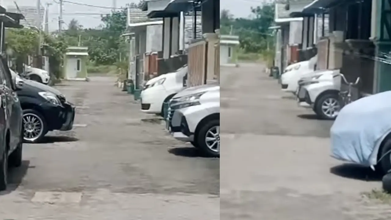 Parkir mobil offside (Instagram/@andreli_48)