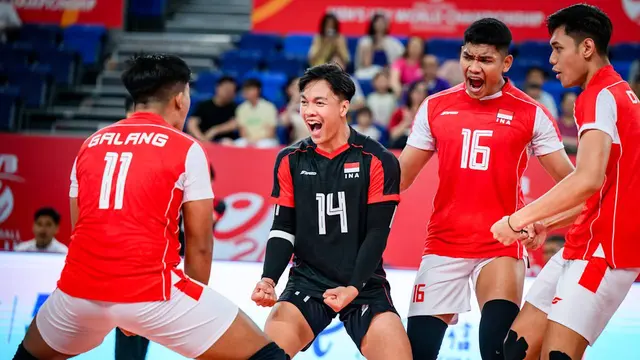 Timnas Voli Indonesia -  Kejuaraan Dunia Voli Putra U-21 2025 - Bola Voli