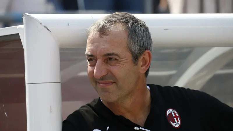 Pelatih AC Milan, Marco Giampaolo.