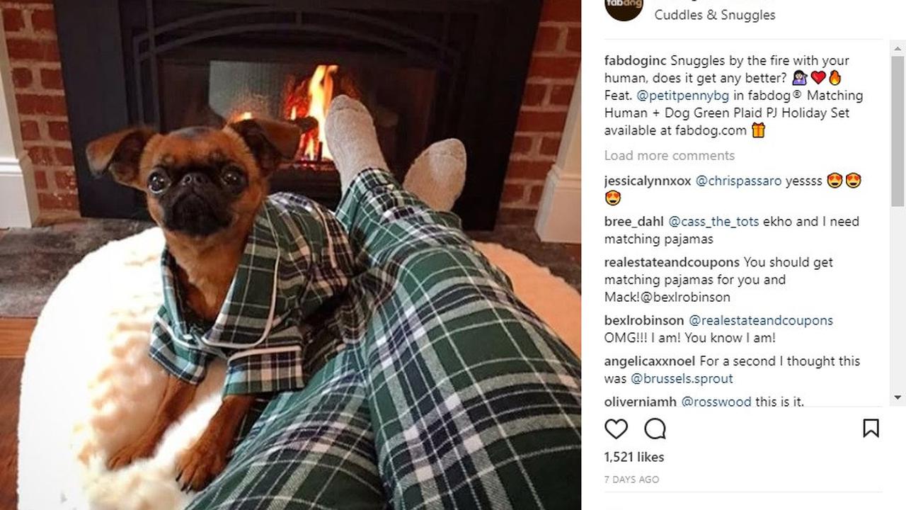 Tampil Kompak Bersama Hewan Peliharaan dengan Piyama Kembar