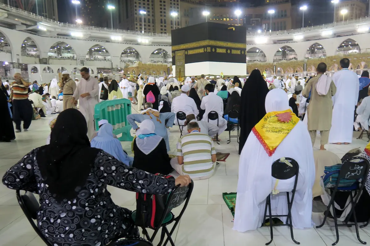 20160904-Masjidil Haram Penuh Sesak oleh Jemaah Haji-Mekkah