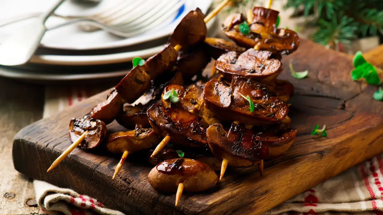 sate jamur