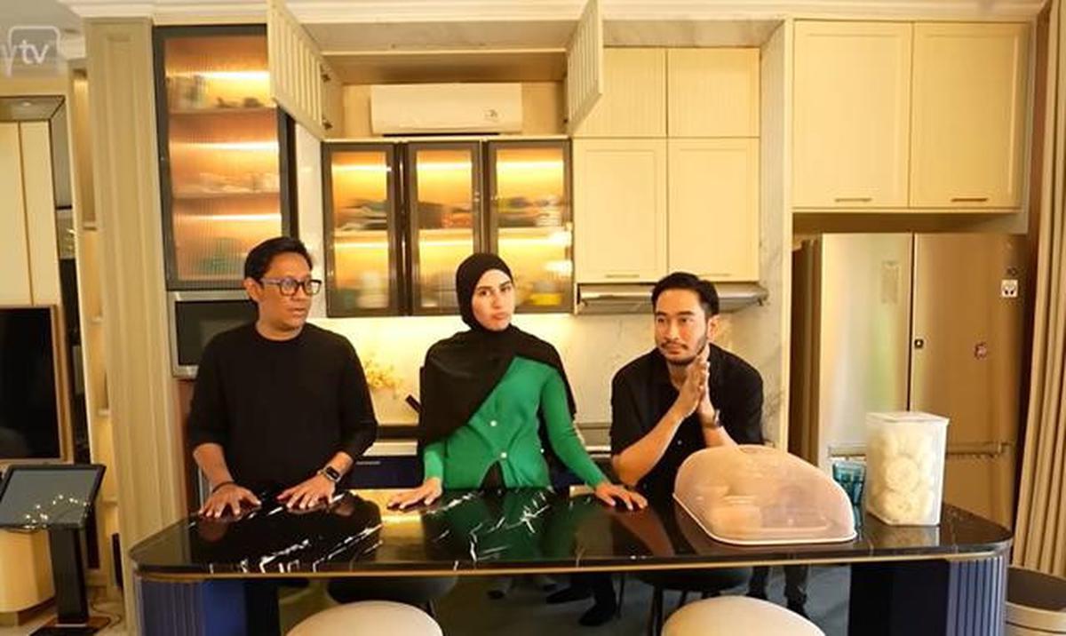 6 Potret Dapur Rumah Syahnaz Sadiqah dan Jeje Govinda, Desainnya Mungil Tapi Mewah