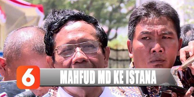 Bertemu Jokowi, Mahfud: Kami Diskusi Masalah HAM dan Hukum yang Kurang Menggigit