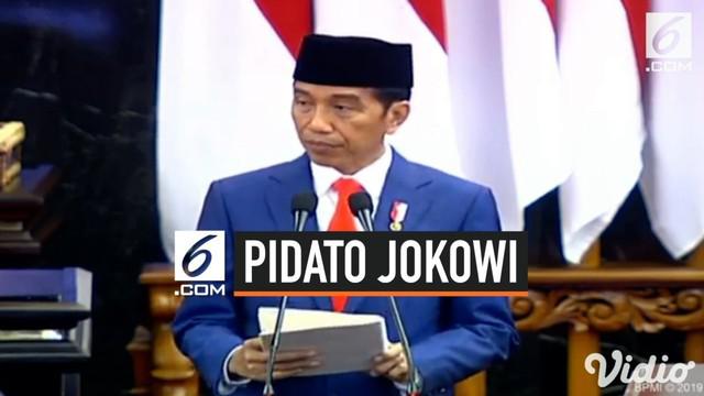 Presiden Jokowi mengungkapkan alasan pemindahan Ibu kota dari Jakarta ke Kalimantan saat menyampaikan Nota Keuangan dan RAPBN 2020.