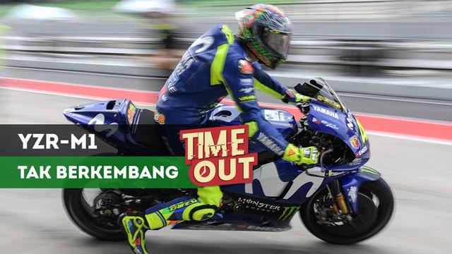 Berita video Time Out kali ini tentang Valentino Rossi yang menganggap motor Yamaha YZR-M1 tidak berkembang pada tes MotoGP.