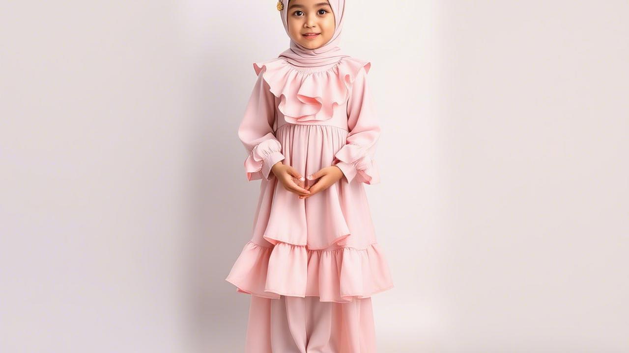 Baju Model Gamis Anak Perempuan
