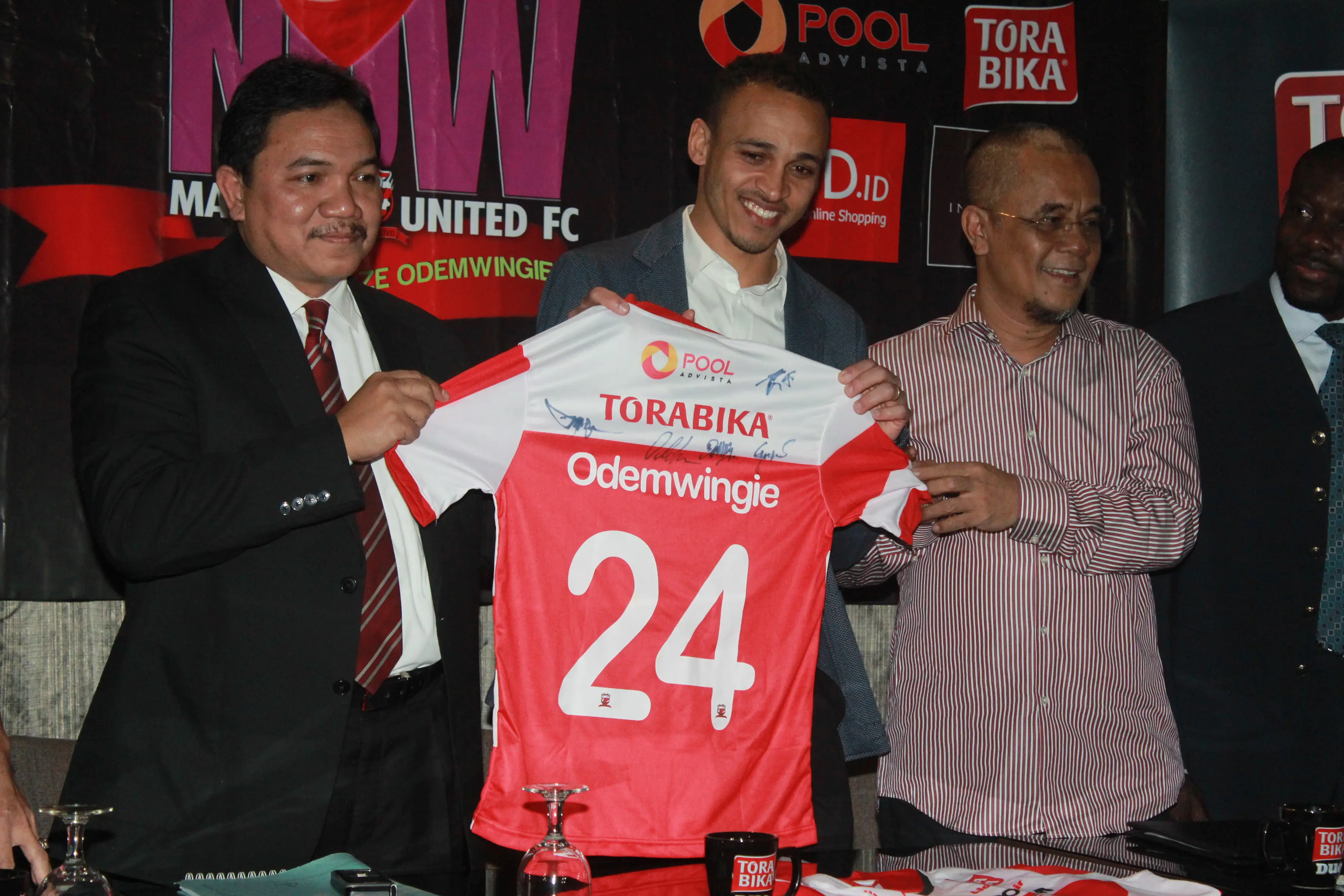 Peter Odemwingie (Liputan6.com/Risa Kosasih)