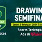 Drawing Semifinal Pegadaian Liga 2. (Sumber: Vidio.com)