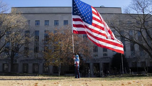 Ilustrasi bendera Amerika Serikat (AFP Photo)