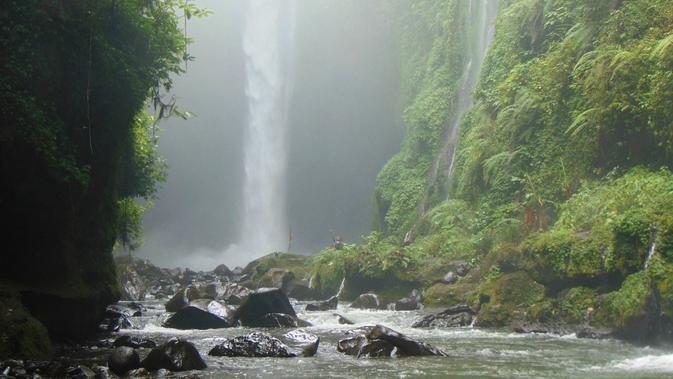 Menguak Keindahan Pagi Air Terjun Langkuik Tinggi Di Malalak Sumbar Regional Liputan6 Com