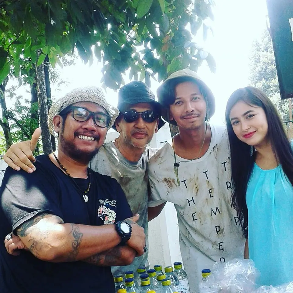Foto Cheppy Chandra saat syuting (Facebook/CheppyCh)