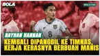 Rayhan Hannan mengaku senang kembali mendapat panggilan Timnas Indonesia untuk FIFA Matchday Juni 2026. Gelandang Persija Jakarta itu siap belajar dari pemain diaspora dan memanfaatkan kesempatan saat menghadapi Oman serta Mozambik.