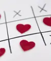Tic tac toe bergambar love dan tanda silang (Foto: Freepik/freepik).