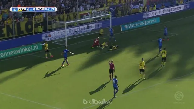 Berita video highlights Eredivisie 2017-2018 antara VVV Venlo melawan PSV Eindhoven dengan skor 2-5. This video presented by BallBall.