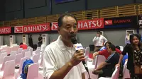 Presiden Direktur PT Astra Daihatsu Motor, Tetsuo Miura usai meresmikan ‘Daihatsu Candra Wijaya International Badminton Centre’, Senin (4/6/2018).