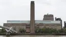 Pemandangan museum seni Tate Modern di London, Inggris, Jumat (24/7/2020). Tate Modern, Tate Britain, Tate Liverpool, dan Tate St Ives akan dibuka kembali untuk umum mulai 27 Juli setelah ditutup akibat pandemi COVID-19. (Xinhua/Ray Tang)