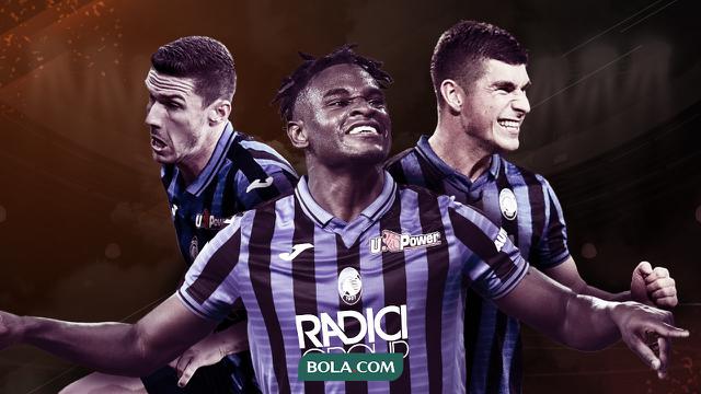 Robin Gosens, Duvan Zapata dan Ruslan Malinovskyi