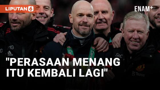 VIDEO: Manchester United Juara Carabao Cup, Casemiro: Penting Bagi Kami Dapatkan Pesaan Menang Kembali