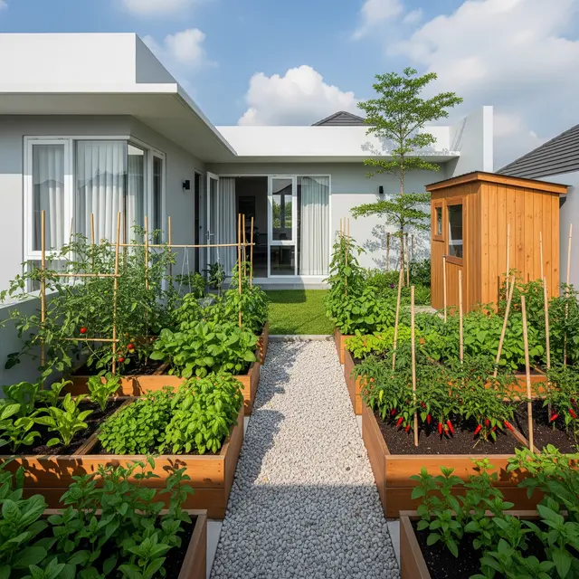 9 Ide Kebun Minimalis di Rooftop, Sulap Atap Jadi Oasis Hijau