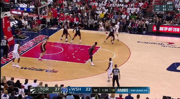 Berita video game recap NBA 2017-2018 antara Washington Wizards melawan Toronto Raptors dengan skor 122-103.