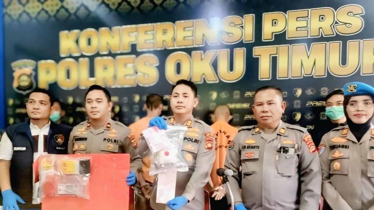 Terungkap: Transaksi di Desa, Polres OKU Timur Gagalkan Peredaran Sabu-sabu 1 Kg dari Dua Bandar