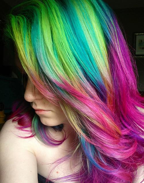Trend Warna Rambut 2016 (c)rainbowhaircolor