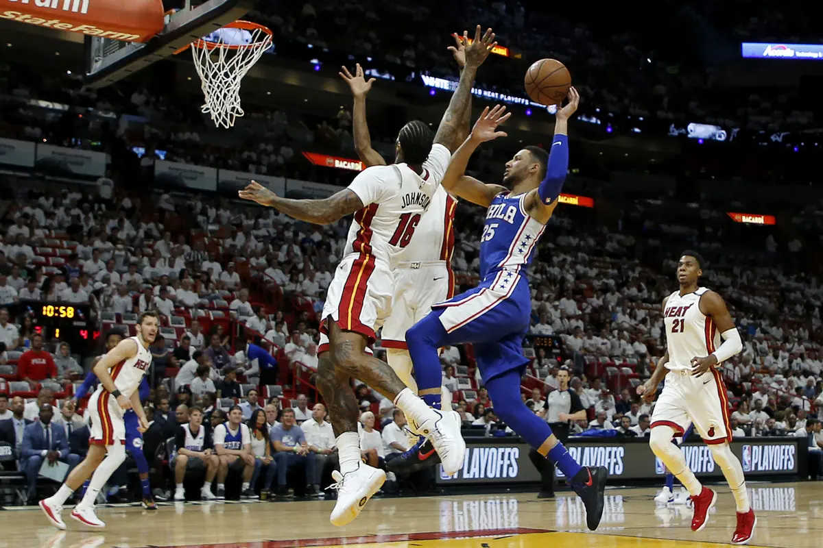 Sixers vs Heat di Play-off NBA