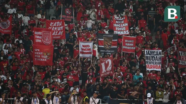 Pesan positif dalam laga Timnas Indonesia Vs Irak