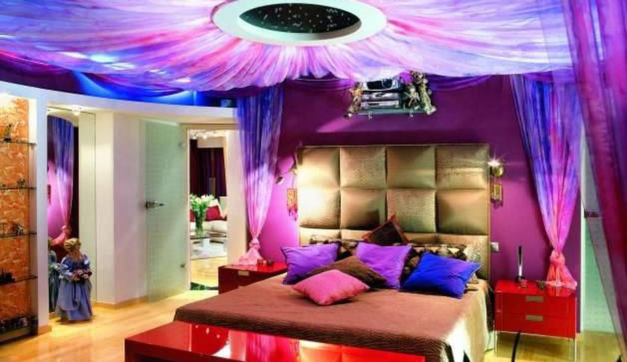 Desain Kamar Tidur Galaxy