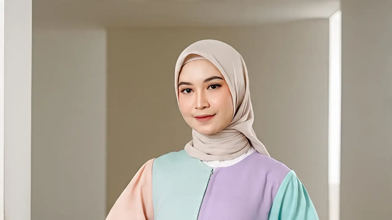 Gamis Lengan Balon: Feminin & Playful