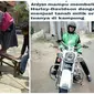 Momen saat Driver Ojek Online Bawa Motor Gede Ini Bikin Cengar-cengir (sumber:Instagram/Newdramaojol.id)