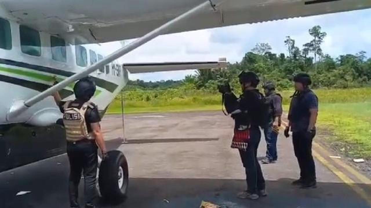 Polisi Ungkap Hasil Olah TKP Penembakan Pesawat Smart Air di Papua: Pelaku 20 Anggota KKB, Ada 13 Titik Tembakan