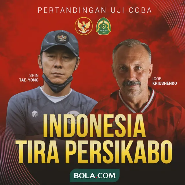 Uji Coba - Timnas Indonesia Vs Tira Persikabo - Head to Head Pelatih