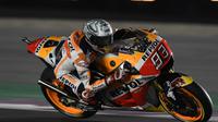 Marc Marquez mengaku lebih baik dari sebelumnya pada sesi latihan bebas MotoGP Qatar, Kamis (23/3/2017). (Motorsport)